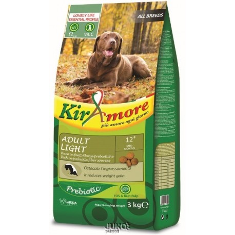 Kiramore Dog Adult All Breeds Light 15 kg (5x3 kg)