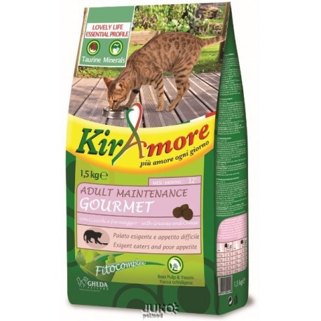 Kiramore Cat Adult Maintenance Gourmet 1,5 kg