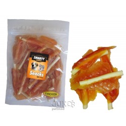 Mini Chicken Soft Jerky with Calcium Bone JUKO Snacks 250 g