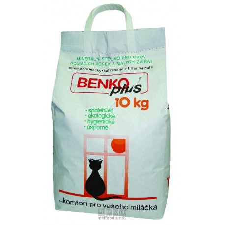 Benko hrudkující stelivo 10 kg - SLEVA 10 % (poškozený obal)