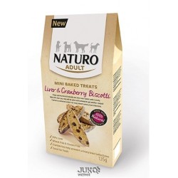 Naturo-snack Mini Treats--Liver&Cranberry 135g-12692-Exp 10/2018-Sleva 50%