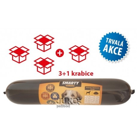 SMARTY exclusive Lamb, salám 1 kg AKCE 54 + 18 ks ZDARMA