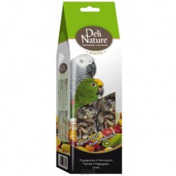 Deli Nature SNACK PARROTS-TROPICAL FRUIT MIX 130g-Velký Papoušek-Mix Tropické ovoce-Exp 2/2020