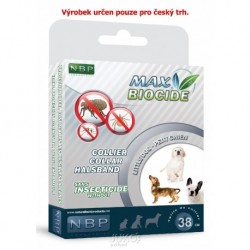 Max Biocide Collar Dog repelentní obojek, pes 38 cm !CZ!