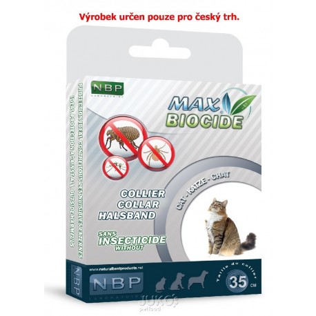 Max Biocide Collar Cat repelentní obojek, kočka 42 cm !CZ!