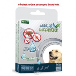 Max Biocide Spot-on Dog XXL repelentní kapsle, pes 3 x 3 ml !CZ!