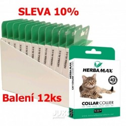 Herba Max Collar Cat repelentní obojek, 42 cm (12 ks) SLEVA 10 %