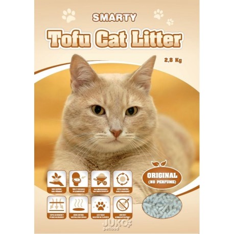 Smarty Tofu Cat Litter Original podestýlka bez vůně 6 l