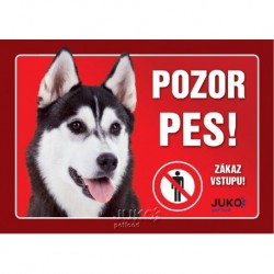 Cedulka Juko HUSKY / MALAMUT