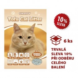 Smarty Tofu Cat Litter-Original-podestýlka bez vůně 6lt.-AKCE 10%-14703