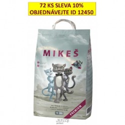 MIKEŠ Premium bílé hrudkující 10 kg