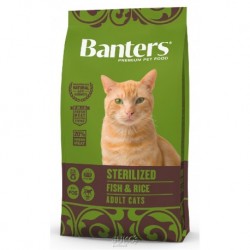 Banters Cat Adult Sterilized Fish & Rice 8 kg