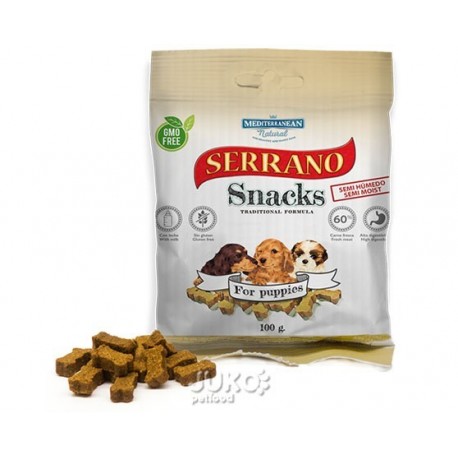 Serrano Snack Puppies 100 g