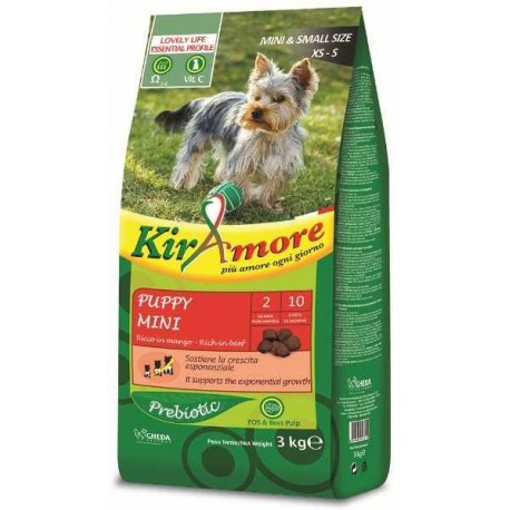 Kiramore Dog Puppy Mini 15 kg (5x3 kg)