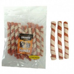 Chicken Jerky wrapped Pollock Strips JUKO Snacks 250 g