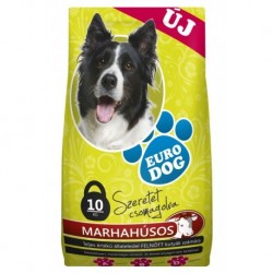 EuroDog Dry food with Beef 10kg-15220-TRHLE