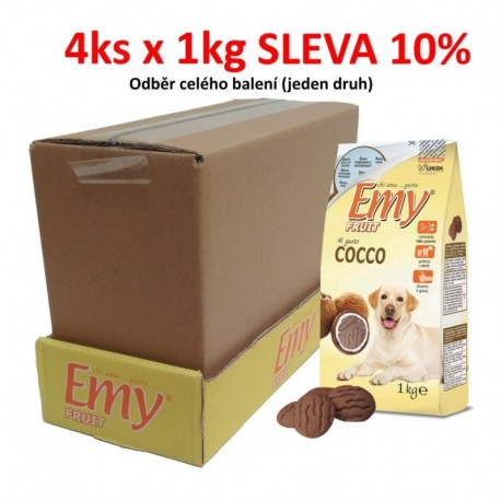 Emy Fruit COCCO 1kg kokos-4ks-AKCE 10%-14293