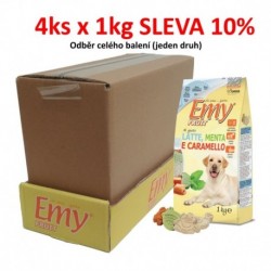 Emy Fruit LATTE,... 1kg mléko, máta, karamel-4ks-AKCE 10%-14299