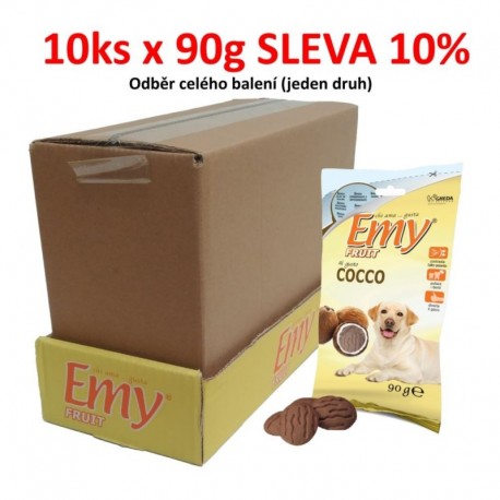 Emy Fruit COCCO 90g kokos-10ks-AKCE 10%-14285