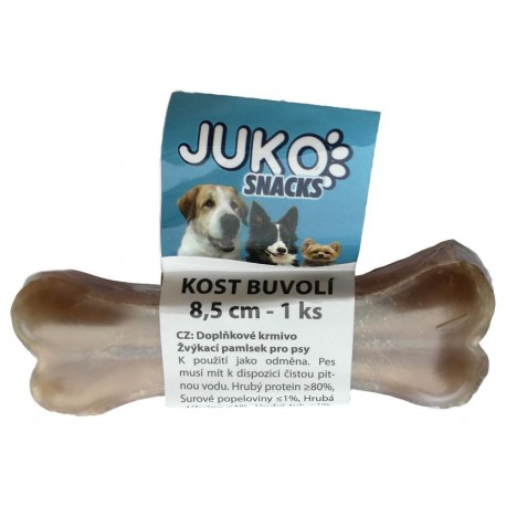 Kost buvolí JUKO Snacks 8,5 cm (1 ks)