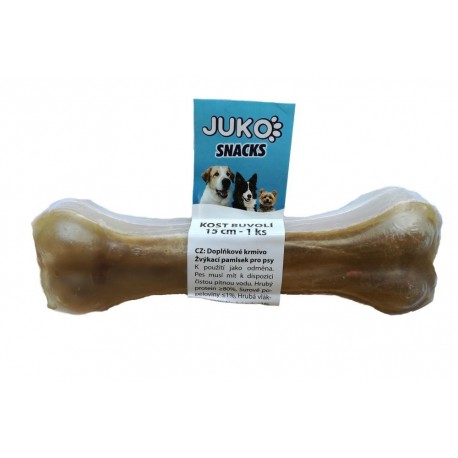 Kost buvolí JUKO Snacks 15 cm (1 ks)