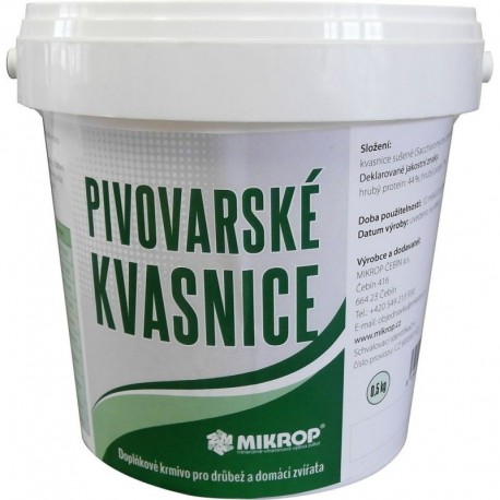 Pivovarské kvasnice Mikrop 0,5 kg