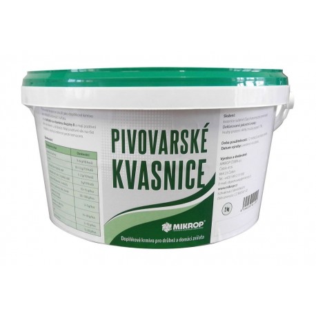 Pivovarské kvasnice Mikrop 2 kg