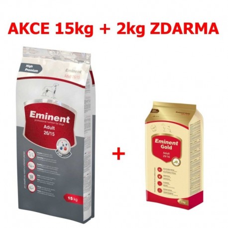 Eminent dog ADULT 15kg+Gold 2kg ZDARMA-15262