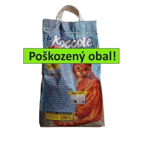 Le Koccole stelivo hrudkující 5 kg - SLEVA 20 % (poškozený obal)