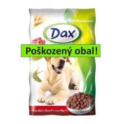DAX Dog granule hovězí 10 kg - SLEVA 10 % (poškozený obal)