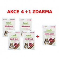 Canvit SNACKS Skin & Coat 200 g AKCE 2+1 ZDARMA