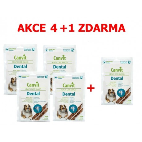 Canvit SNACKS Dental 200 g AKCE 2+1 ZDARMA