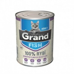 Grand deluxe Cat 100 % rybí 400 g PRODEJ PO BALENÍ (12 ks)