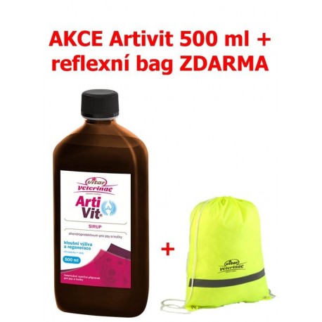 Vitar veterinae Artivit Sirup 500ml+BAG-15511