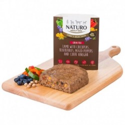 Naturo Chefs Dog Adult Lamb & Chickpeas GF, vanička 400 g PRODEJ PO BALENÍ (7 ks)