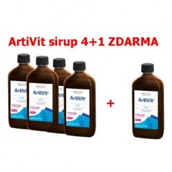 Vitar veterinae Artivit sirup 500 ml AKCE 4+1 ZDARMA