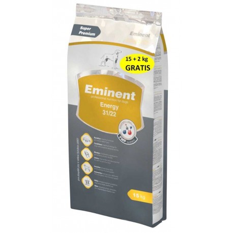 Eminent Dog Energy 15 kg + 2 kg ZDARMA