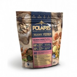 Polaris Cat Adult losos & kachna GF 400 g AKCE 30% Exp 7/2022