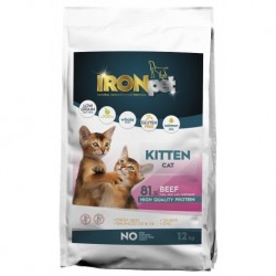 IRONpet Cat Kitten Beef (Hovězí) 12 kg