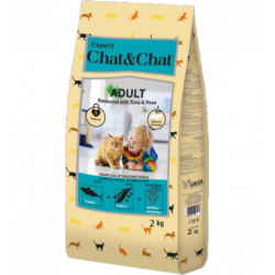 Chat & Chat Expert Adult Tuna & Peas 2 kg