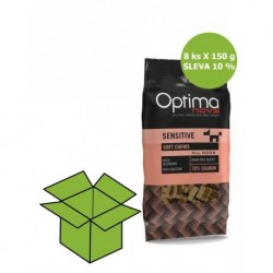 OPTIMAnova Functional Snack Sensitive Salmon 150 g (8 ks) AKCE 10 %