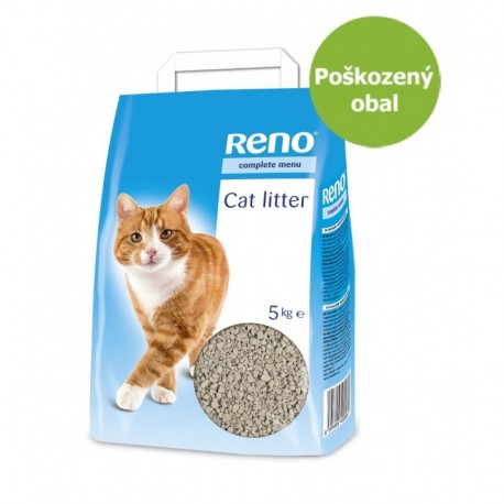 RENO Cat stelivo 5 kg - Poškozený obal - SLEVA 10 %