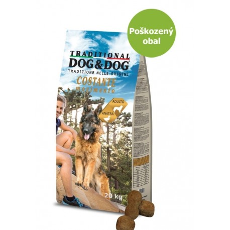 Dog & Dog Costante Duck 20 kg - Poškozený obal - SLEVA 15 %