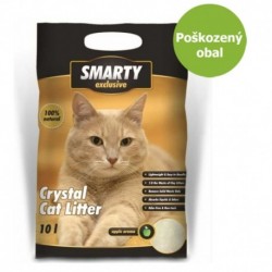 SMARTY exclusive silikátové stelivo 10 l - Poškozený obal - SLEVA 20 %