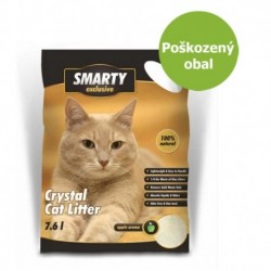 SMARTY exclusive silikátové stelivo 4 l - Poškozený obal SLEVA 50 %