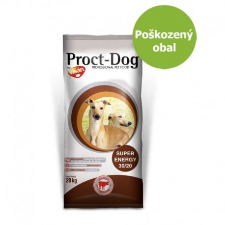 Proct-Dog Super Energy 20 kg - Poškozený obal - SLEVA 15 %