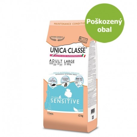 UNICA CLASSE Sensitive Adult Large Tuna 12 kg - Poškozený obal - SLEVA 20 %