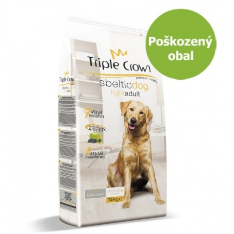 Triple Crown Dog Sbeltic Light 15 kg - Poškozený obal - SLEVA 20 %