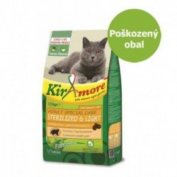 Kiramore Cat Adult Sterilized 15 kg - Poškozený obal - SLEVA 20 %