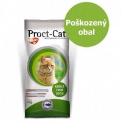 Proct-Cat Adult Fish 4 kg - Poškozený obal - SLEVA 20 %